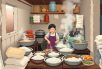 UMKM Disiapkan Jadi Pemasok Bahan Makanan Program MBG (Ilustrasi: AI Dimensia Creative)