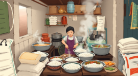 UMKM Disiapkan Jadi Pemasok Bahan Makanan Program MBG (Ilustrasi: AI Dimensia Creative)