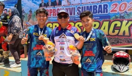 Grasstrack Payakumbuh Sapu Bersih 6 Emas Porprov Sumbar