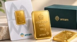 Harga Emas Antam Naik Rp10.000 per Gram. (Foto: Dok. ANTARA)