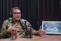 Advokat Hafis Alfarisi saat menjadi narasumber podcast Kusieh Bendi. (Foto: Dok. Podcast Kusieh Bendir)