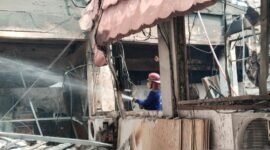 Kebakaran Kantor BPN Karawang, Polisi Kerahkan Tim Labfor. (Foto: Dok. ANTARA)