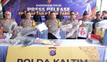 Polda Kaltim Tetapkan 33 Tersangka Kasus Karhutla