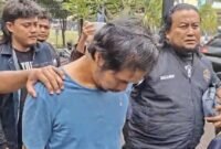Polisi Ungkap Pembunuhan Sadis Ibu dan Anak di Madiun. (Foto: CNN Indonesia)